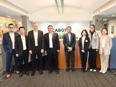 上海商务委代表团访问卡博特波士顿总部
